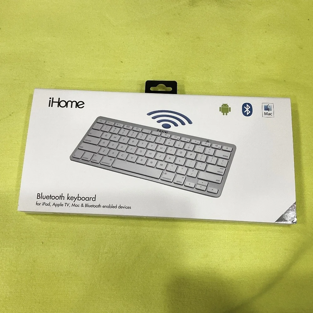 BRAND NEW - SEALED BOX - iHome Bluetooth Keyboard for Bluetooth enabled devices